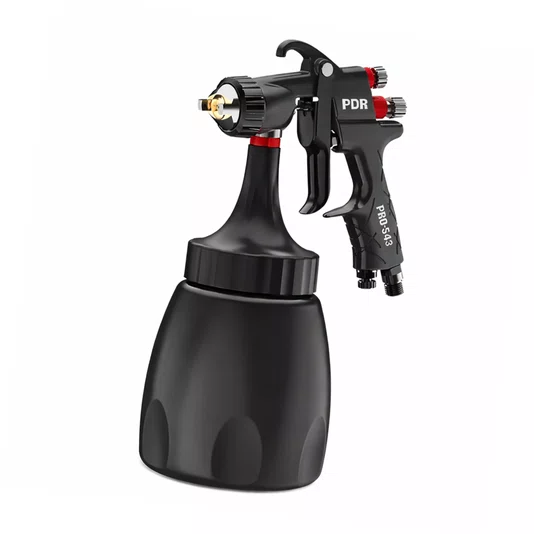 Pistola de Pintura Succao 1.6 Pro-543 Copo Preto Pdr