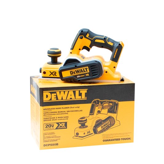 Plaina para Madeira 20v Brushless Sem Bateria Dcp580b Dewalt