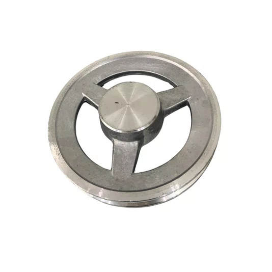 Polia Aluminio 140mm 1 Canal Perfil a 140a1