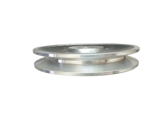 Polia Aluminio 140mm 1 Canal Perfil B 140b1