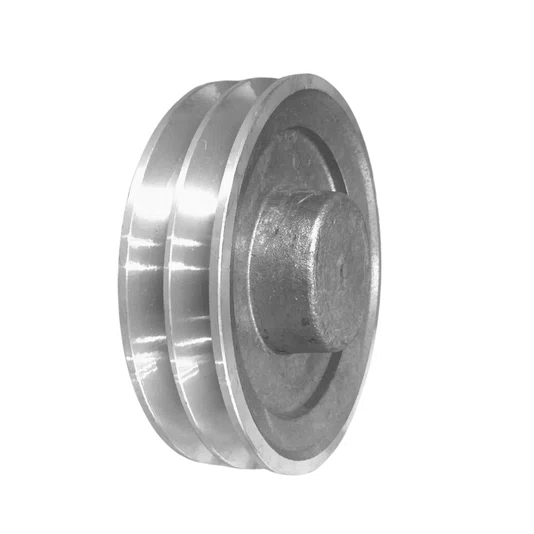 Polia Aluminio 140mm 2 Canais Perfil a 140a2