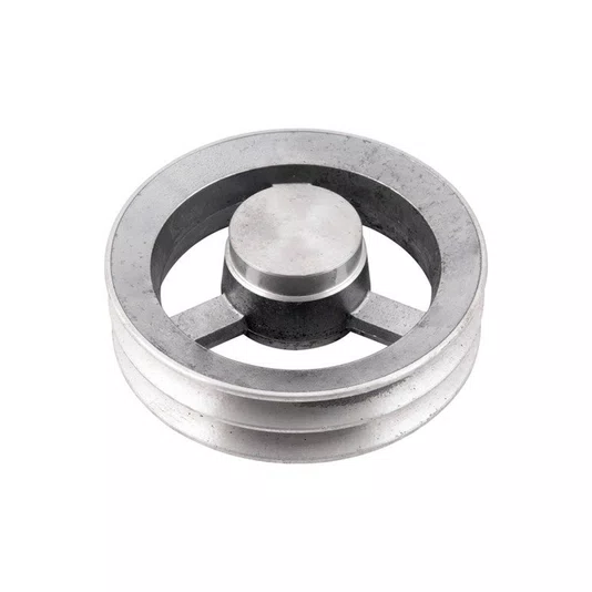 Polia Aluminio 150mm 2 Canais Perfil a 150a2