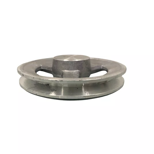 Polia Aluminio 160mm 1 Canal Perfil a 160a1