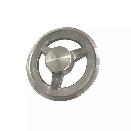 Polia Aluminio 160mm 1 Canal Perfil a 160a1