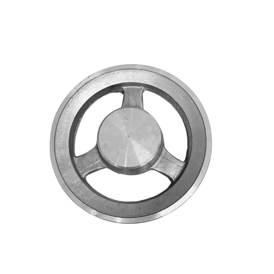 Polia Aluminio 160mm 2 Canais Perfil a 160a2