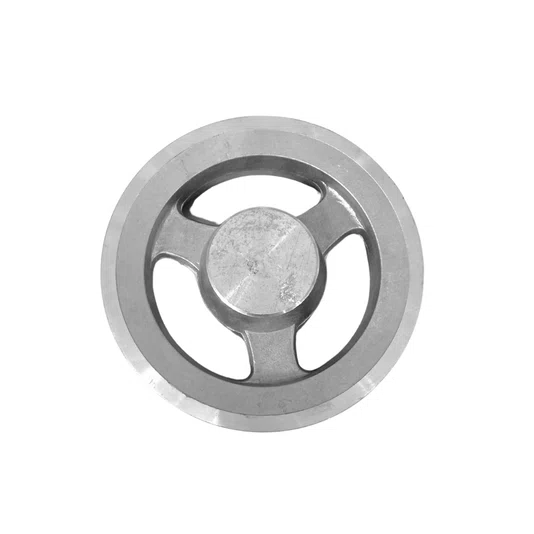 Polia Aluminio 180mm 2 Canais Perfil B 180b2