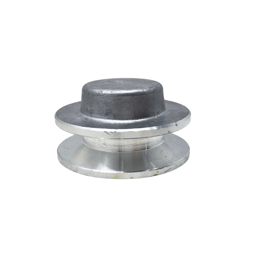 Polia Aluminio 60mm 1 Canal Perfil a 60a1