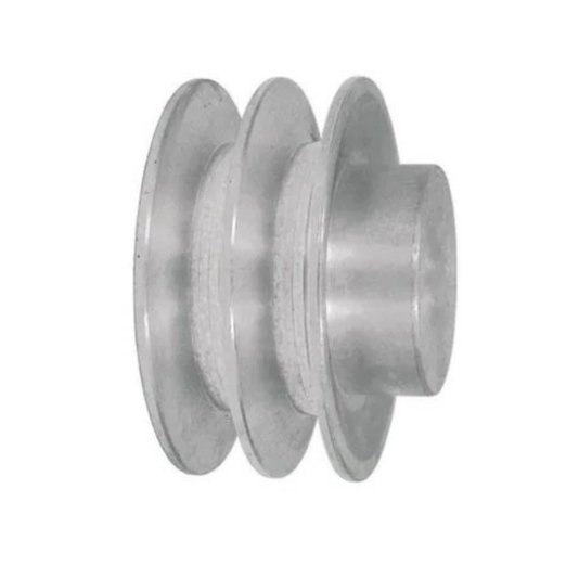 Polia Aluminio 60mm 2 Canal Perfil a 60a2