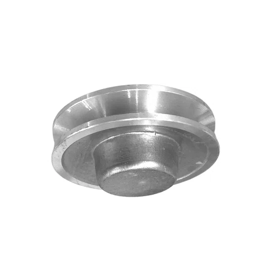 Polia Aluminio 90mm 1 Canal Perfil a 90a1