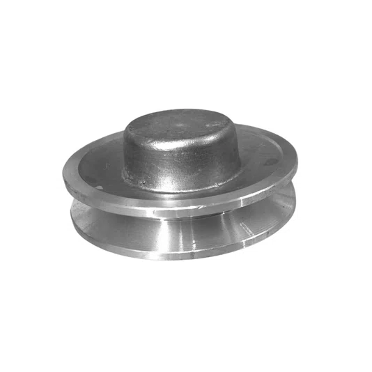 Polia Aluminio 90mm 1 Canal Perfil a 90a1