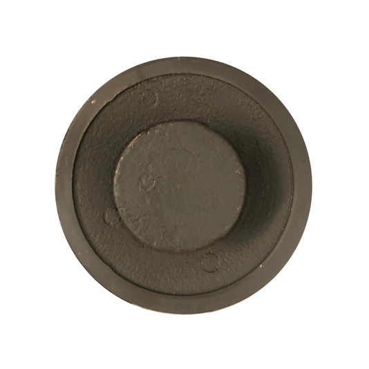 Polia Ferro Fundido 110mm C/ 2 Canais Perfil B 110b2