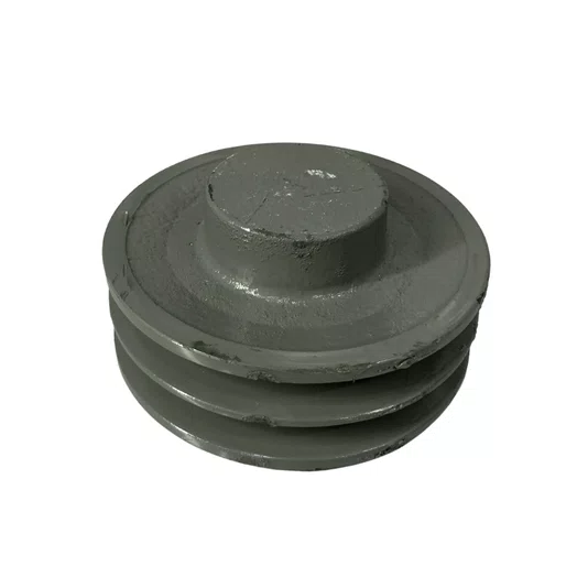 Polia Ferro Fundido 140mm C/ 2 Canais Perfil B 140b2