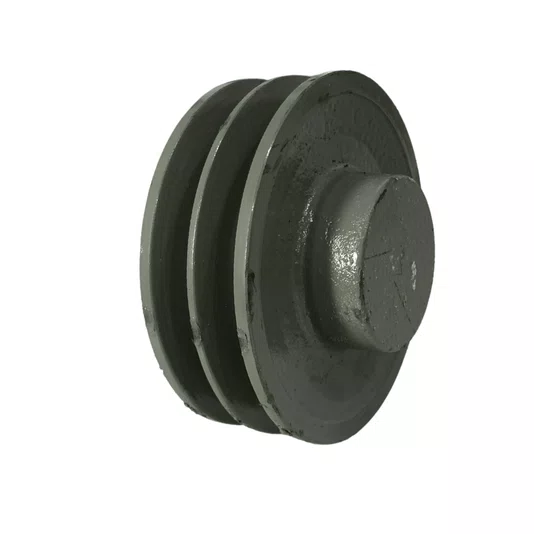 Polia Ferro Fundido 140mm C/ 2 Canais Perfil B 140b2