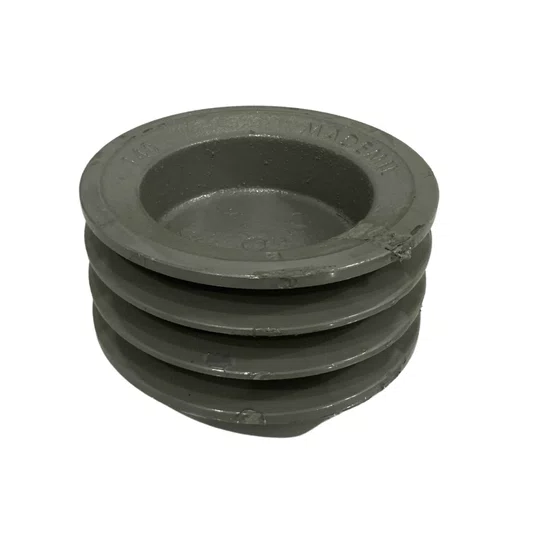 Polia Ferro Fundido 140mm C/ 3 Canais Perfil B 140b3