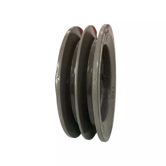 Polia Ferro Fundido 150mm C/ 2 Canais Perfil B 150b2