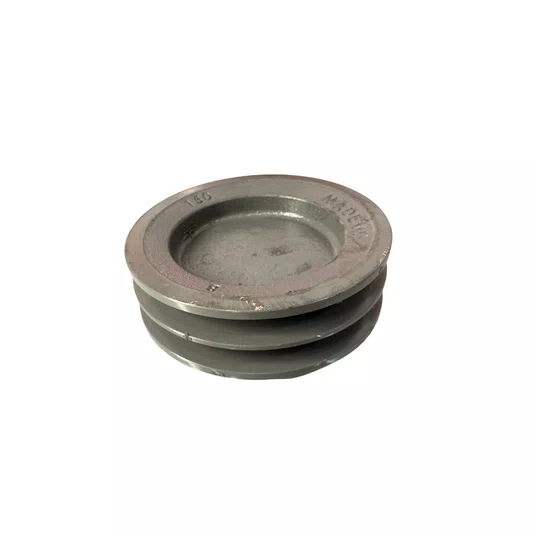 Polia Ferro Fundido 150mm C/ 2 Canais Perfil B 150b2
