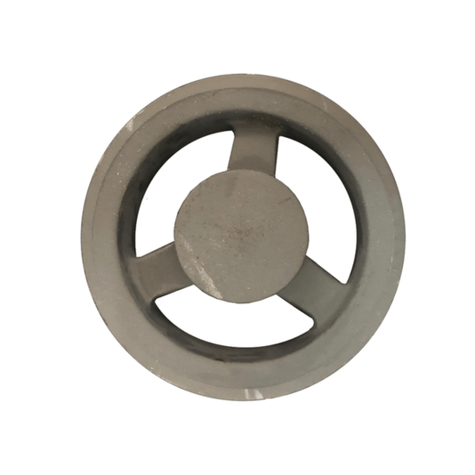 Polia Ferro Fundido 220mm C/ 3 Canais Perfil B 220b3