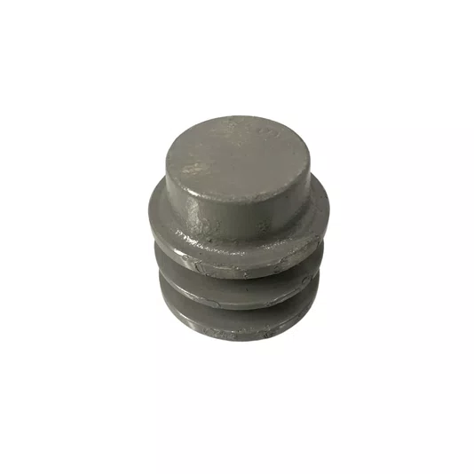 Polia Ferro Fundido 60mm C/ 2 Canais Perfil a 60a2