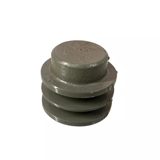 Polia Ferro Fundido 70mm C/ 2 Canais Perfil a 70a2