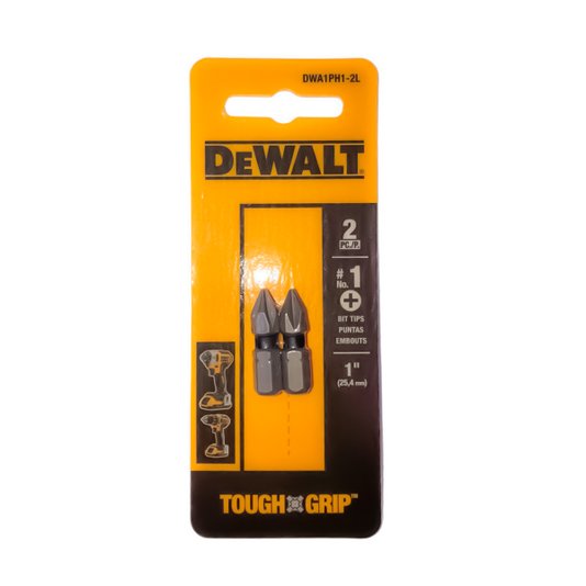 Ponta Bit Phillips Ph1x25mm Cartela 2 Und Dwa1ph1-2l Dewalt