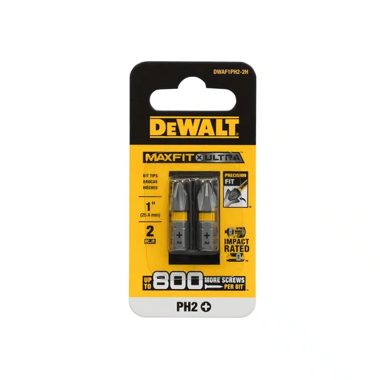 Ponta Bit Phillips Ph2x25mm Cartela 2 Und Dwaf1ph2-2h Dewalt
