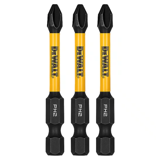 Ponta Bit Phillips Ph2x57mm Cartela 3 Und Dwaf2ph2ir3 Dewalt