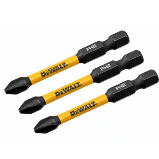 Ponta Bit Phillips Ph2x57mm Cartela 3 Und Dwaf2ph2ir3 Dewalt