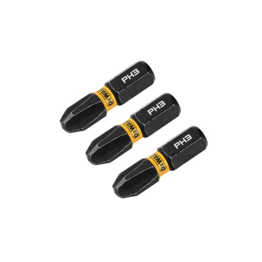 Ponta Bit Phillips Ph3x25mm Cartela 3 Und Dwaf1ph3ir3 Dewalt