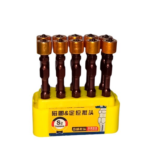 Ponteira Bit Magnetico Ph2 Phillips p/ Parafusadeira 10 Und
