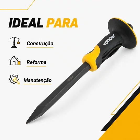 Ponteiro Manual com Empunhadura 16mm X 250mm Vonder