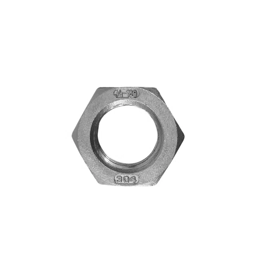 Porca Aço Inox 304 Rosca 1/2 Polegada Conexão Npt
