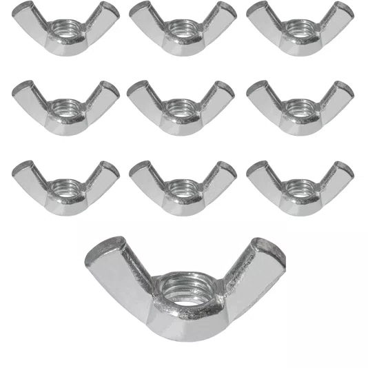 Porca Borboleta M10 Inox Ma 1.5 Milimetros - 10 Unidades