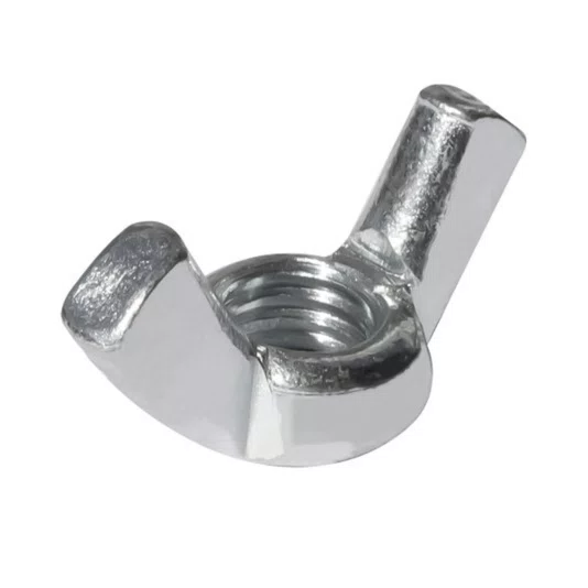 Porca Borboleta M8 Inox Ma 1.25 Milimetros 10 Unidades