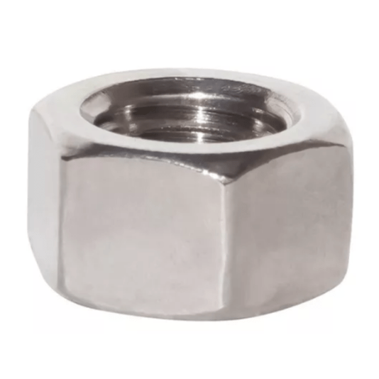 Porca Sextavada 1/4 Inox 20 Unc Polegadas 35 Unidade