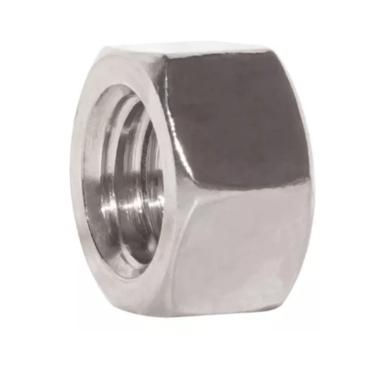 Porca Sextavada 1/4 Inox 20 Unc Polegadas 35 Unidade