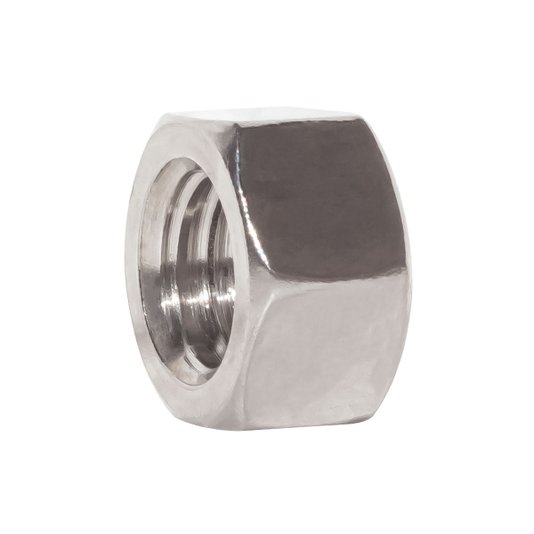 Porca Sextavada 1/4 Inox 20 Unc Polegadas 50 Unidade