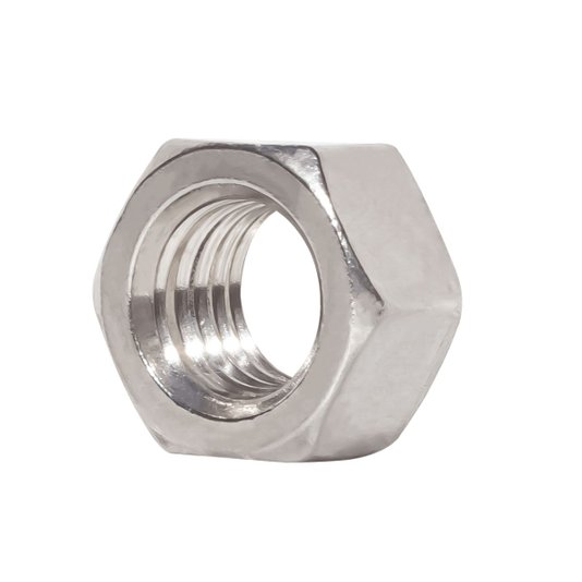 Porca Sextavada 1/4 Inox 20 Unc Polegadas 50 Unidade
