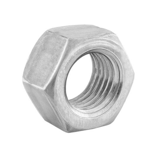 Porca Sextavada 7/8 - 9unc Rosca Grossa G2 Zincada