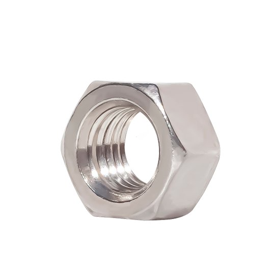 Porca Sextavada Inox Rosca MA M10 20 Und