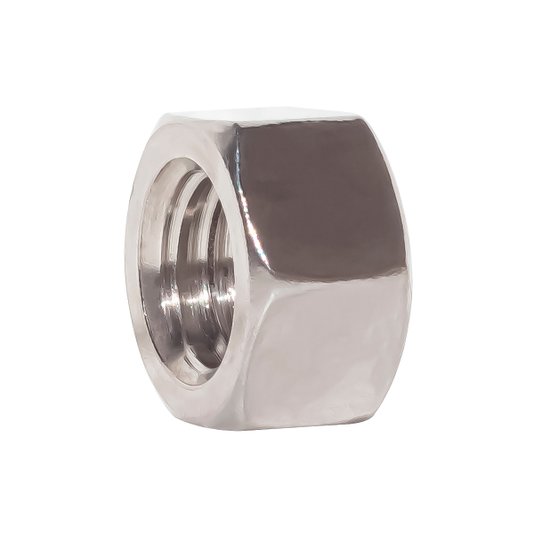 Porca Sextavada Inox Rosca MA M10 20 Und
