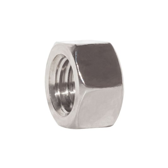 Porca Sextavada M8 Inox Ma 1.25 Rosca Grossa 30 Und