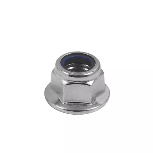 Kit 10 Porca Travante Flangeada M10 Rosca Grossa Classe 8