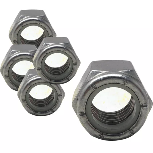 Porca Travante Sextavada 5/16 Inox 18 Unc Parlock 20 UND