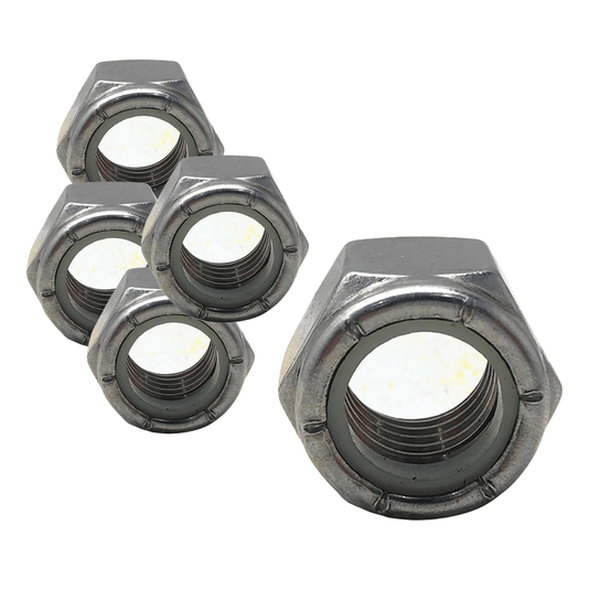 Porca Travante Sextavada M10 Inox 1.5 Ma Parlock 50 Peças