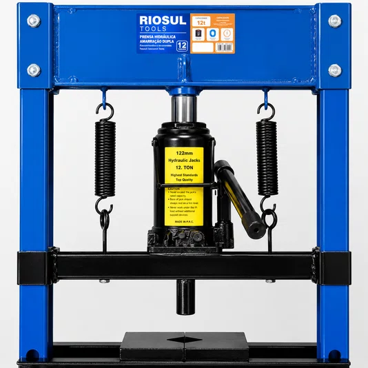 Prensa Hidráulica Desmontável 12 Toneladas Riosul Tools