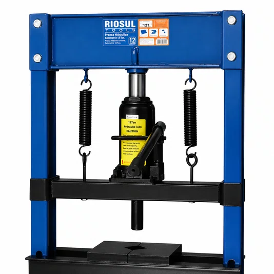 Prensa Hidráulica Desmontável 12 Toneladas Riosul Tools