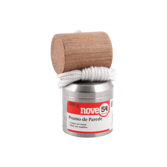 Prumo de Parede em Aço 400gr Nove54