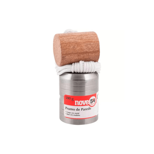 Prumo de Parede em Aço 500 Gr Nove54