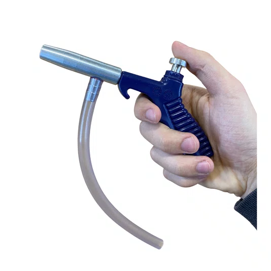 Pulverizador de Ar com Botão Azul Plb Metalfort