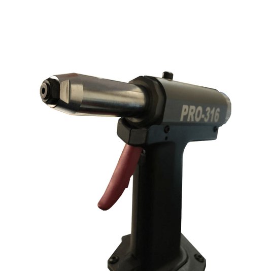 Rebitador Pneumático de Repuxo 1145kgf Até 4,8mm Pro-316 Pdr